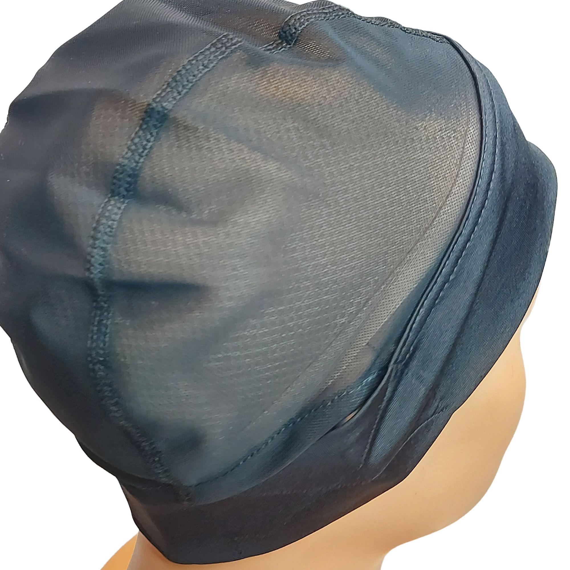 Headband Mesh Wig Cap Black – Base for Wig Making & Gym‑Ready Styles - Image 4
