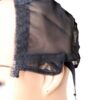 5x5 Custom Wig Cap with Adjustable Strap – Black Dome Cap for Wig Making