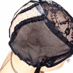 Ventilated Wig Cap with Dissolvable Plastic – Lightweight, Breathable Base for Custom Wig Making