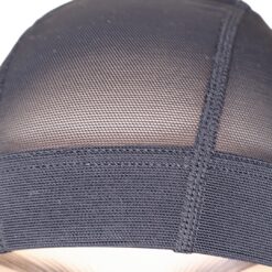 Japanese Wig Mesh Cap – Stretchable Dome Cap for Making Custom Wigs (Black)