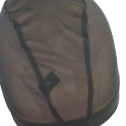 Japanese Wig Mesh Cap – Stretchable Dome Cap for Making Custom Wigs (Black)