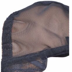 5x5 Custom Wig Cap with Adjustable Strap – Black Dome Cap for Wig Making