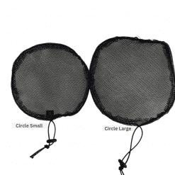 Ponytail Net Cap Circle Small and Circle Large