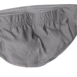 Close-up of a black Spandex Dome Cap being worn on a mannequin head. The cap is smooth with distinct vertical stitching lines to show the secure, snug fit.