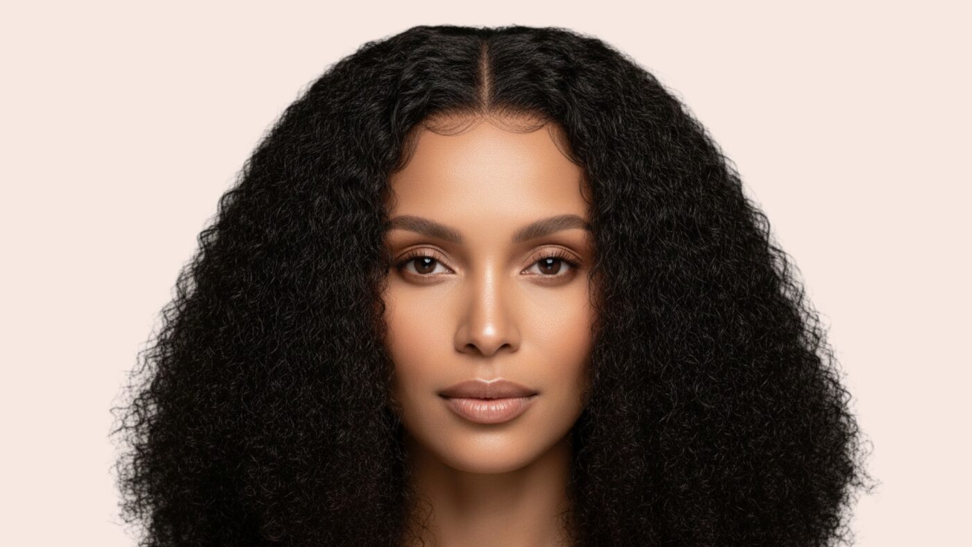 How to Wash a Human Hair Wig: Ultimate 10-Step Guide. Beautiful Model wearing Human Burmese Hair