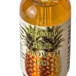 Pineapple Hair Growth Oil 2oz bottle for natural hair growth and scalp treatment