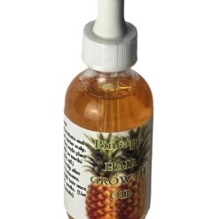 Pineapple Hair Growth Oil 2oz bottle for natural hair growth and scalp treatment