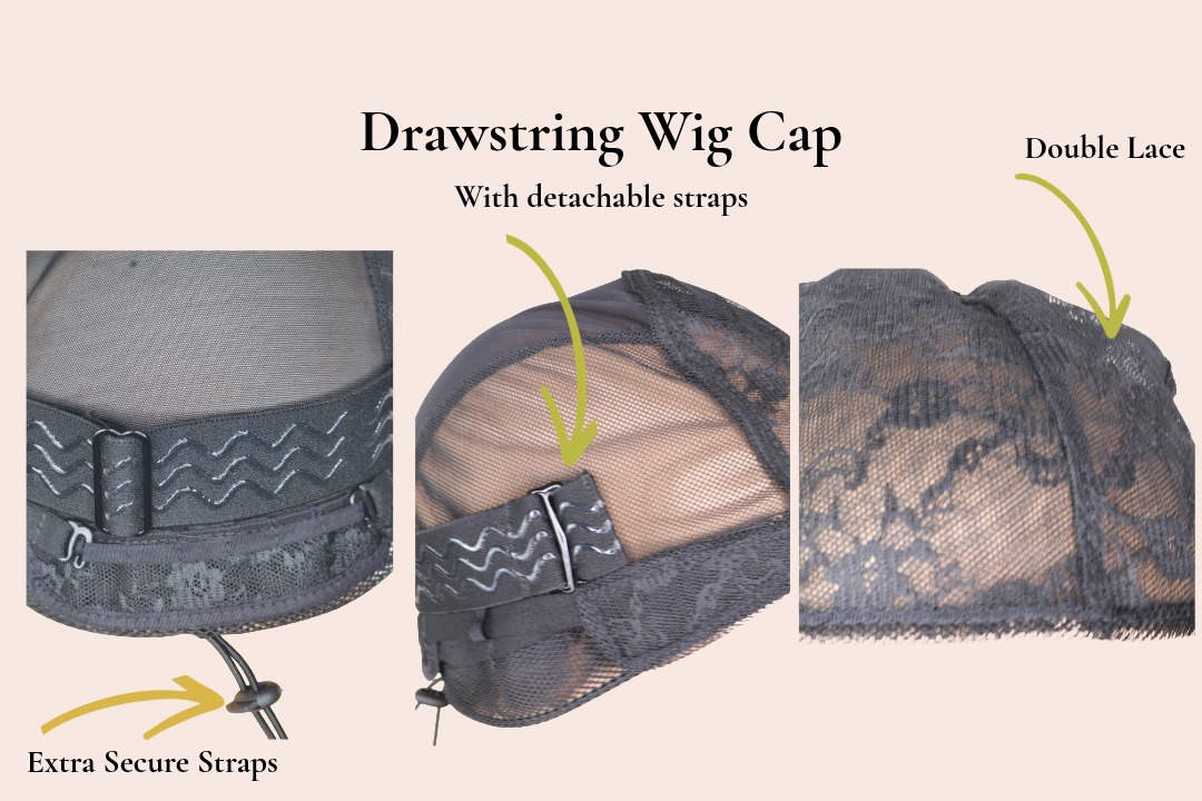 Image of Drawstring Wig Cap